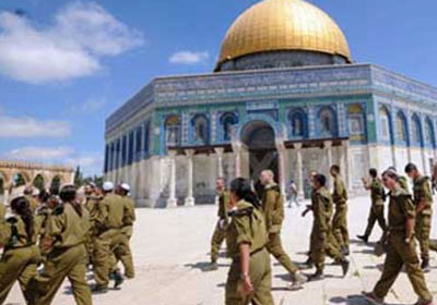 قوات الاحتلال الاسرائيلي بالمسجد الاقصى